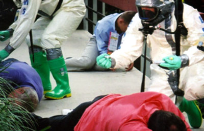 emergency response scene