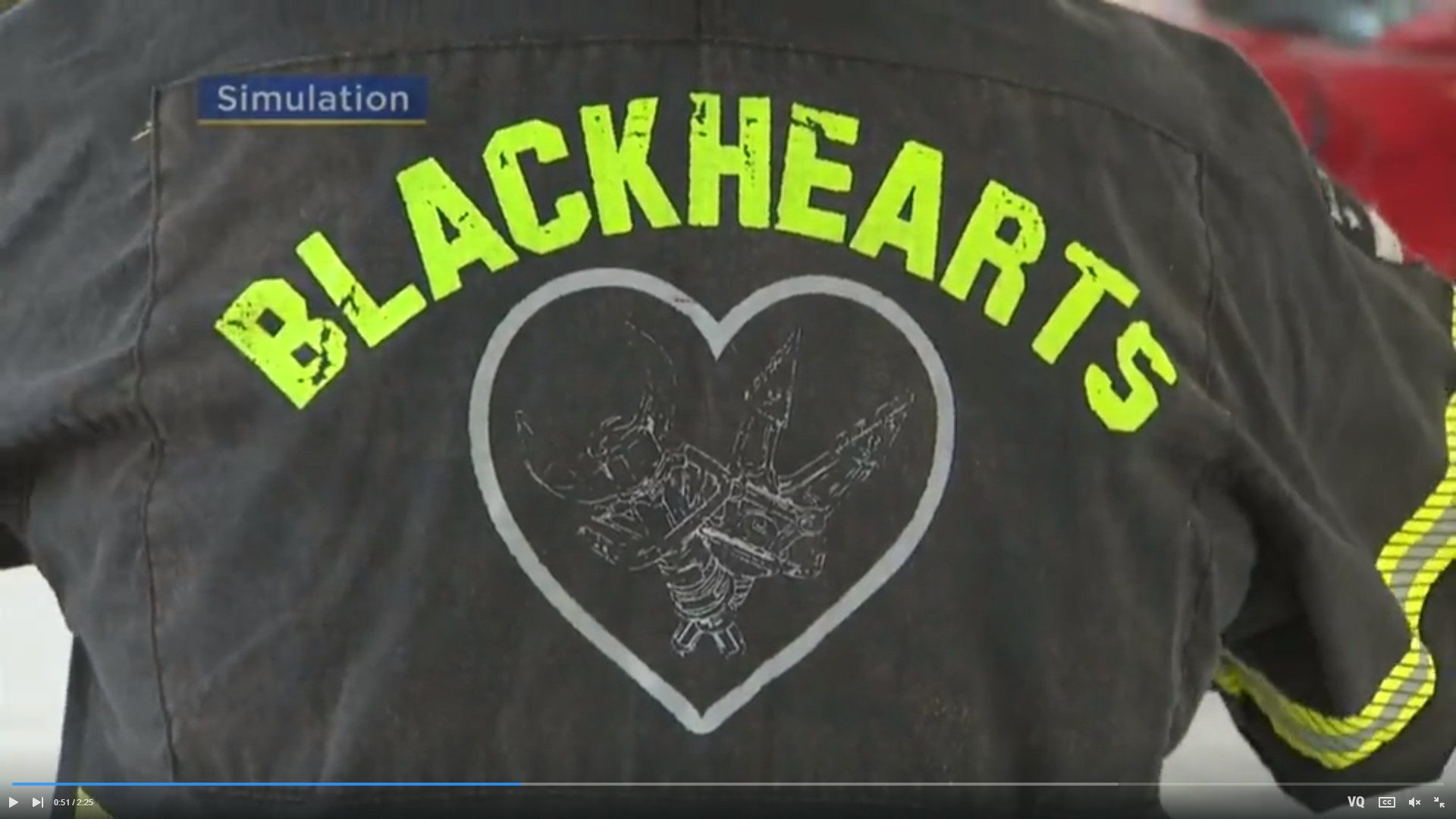 Blackhearts Take Part In Drill As Part Of Healthcare Simulation Week