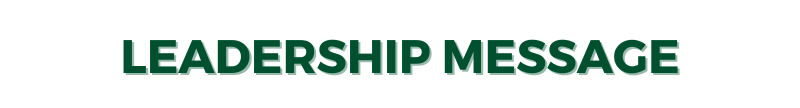 Leadership Message Header as image